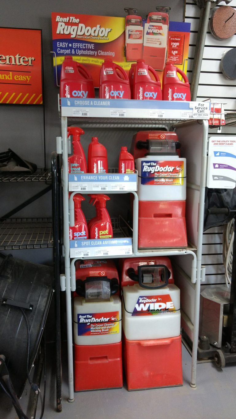 Reserve a Rug Doctor at Ward's Rental Center in Hamburg, Michgan