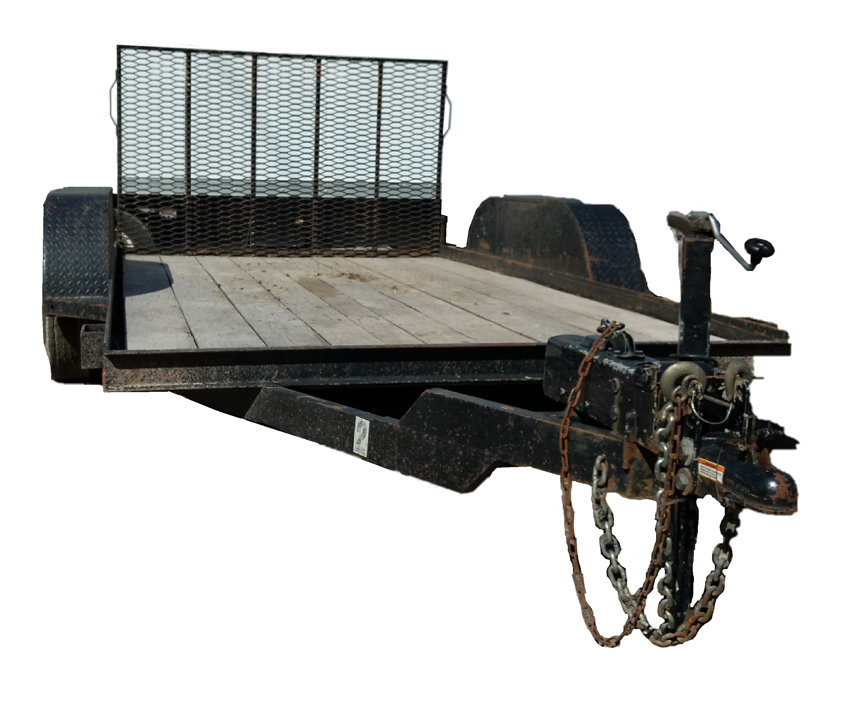 Reserve a Equipment Ramp Trailer 12' (5k lbs) at Ward's Rental Center