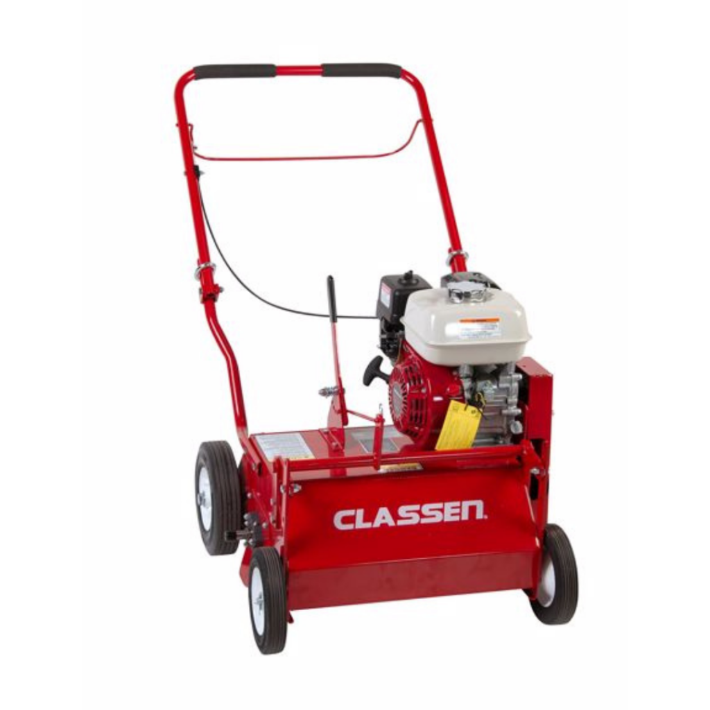 Dethatcher Rental at Ward's Rental Center in Hamburg, Michigan