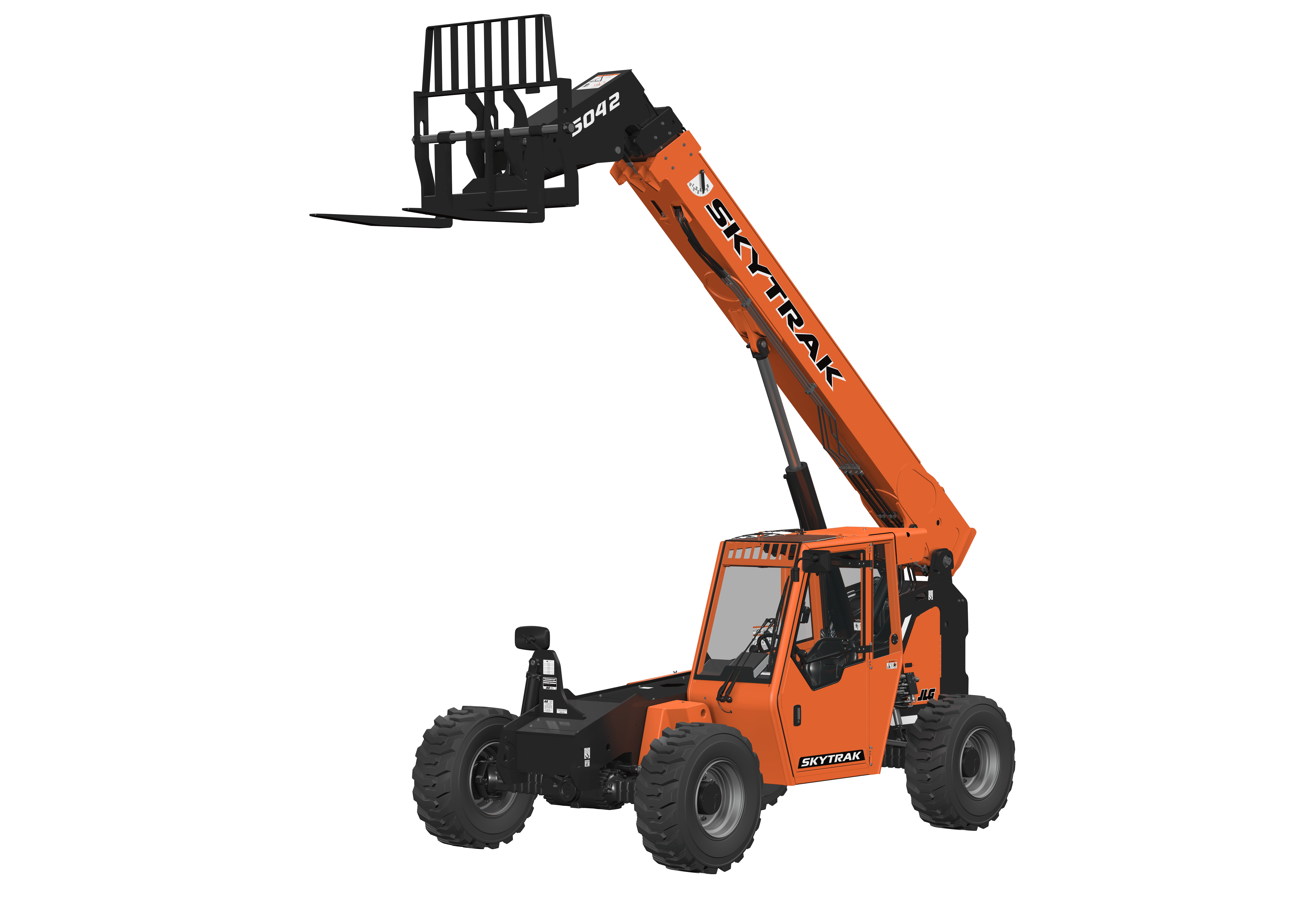 Reserve a SkyTrak 6042 Telehandler Forklift 42' at Ward's Rental Center